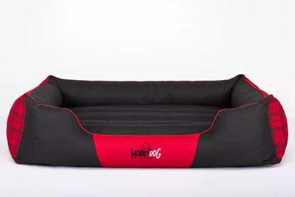 Šuns guolis vidutinio dydžio Sofa Hobbydog Vandeniui atspari lova Aptvaras XL: 85x65