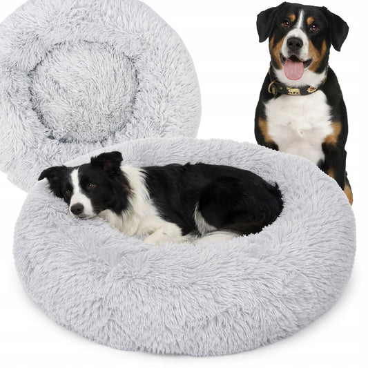 BB-Shop Shaggy gultas šunims ir katėms 80 cm – pliušinis, neslystantis, patogus