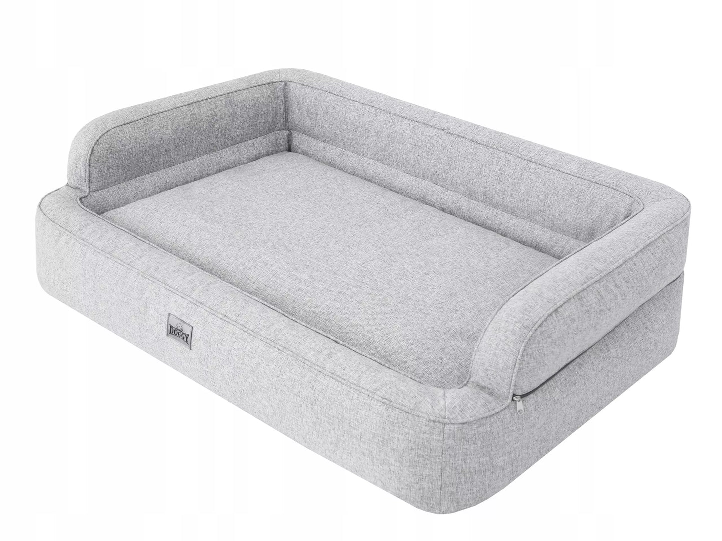 Šunų guolis – sofa, šunų lovelė – lengvai valoma 117x79 cm