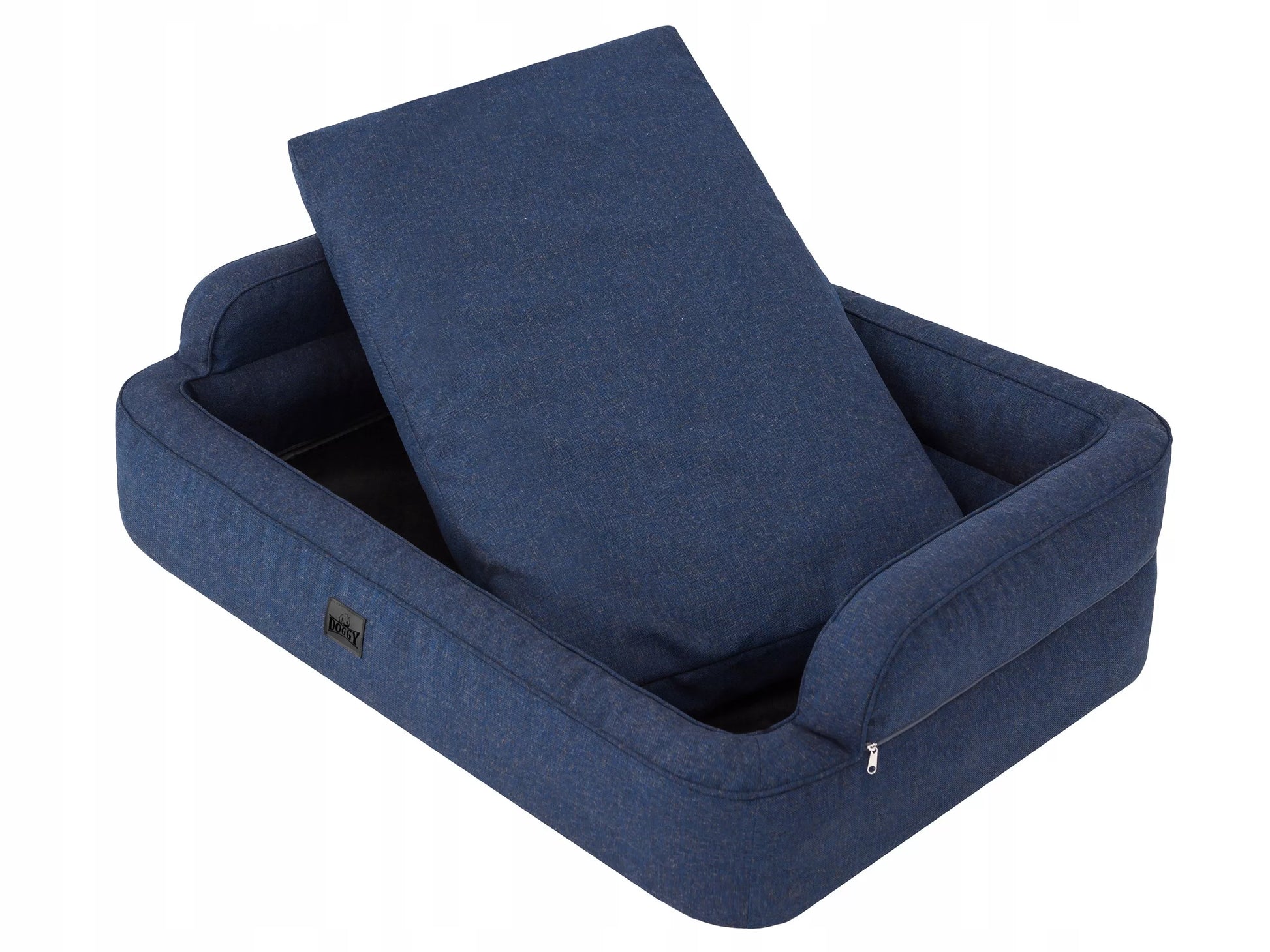 Šunų guolis – sofa, šunų lovelė – lengvai valoma 117x79 cm