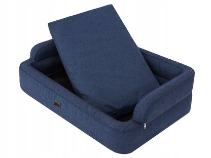 Šunų guolis – sofa, šunų lovelė – lengvai valoma 117x79 cm