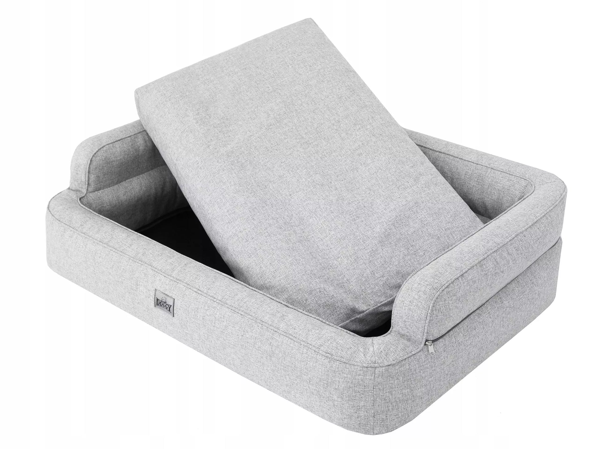 Šunų guolis – sofa, šunų lovelė – lengvai valoma 117x79 cm