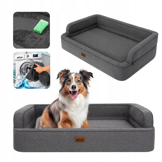 Šuns guolis - sofa, šuns lova - lengvai valomas 96x62 cm