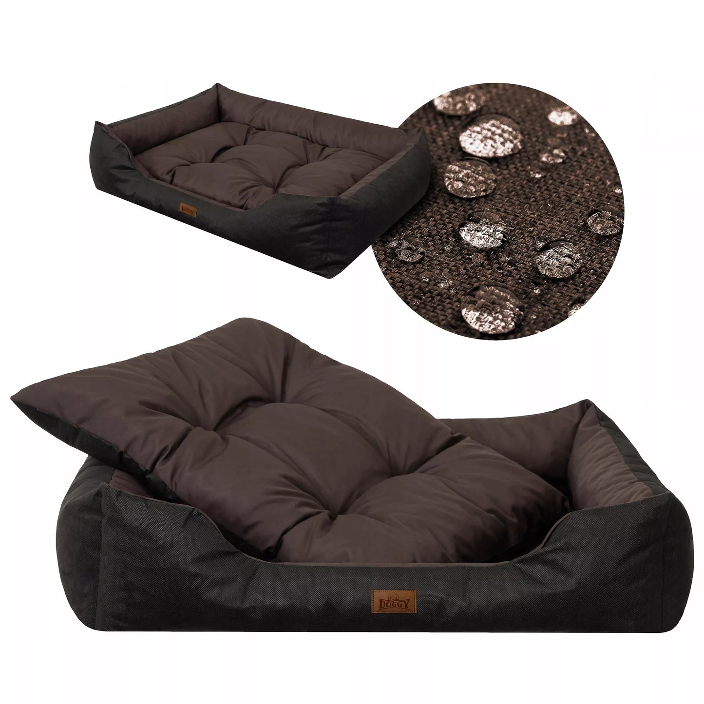 Vandeniui atspari šunų lova Giga Sofa čiužinys XXXL 125x98