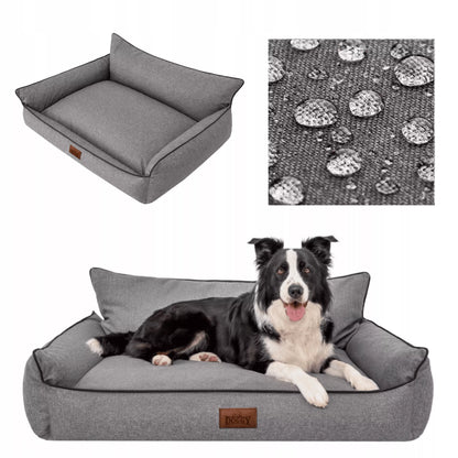 Šunų guolis - vandeniui atsparus aptvaras - sofa šuniui - XXL 106x80 cm