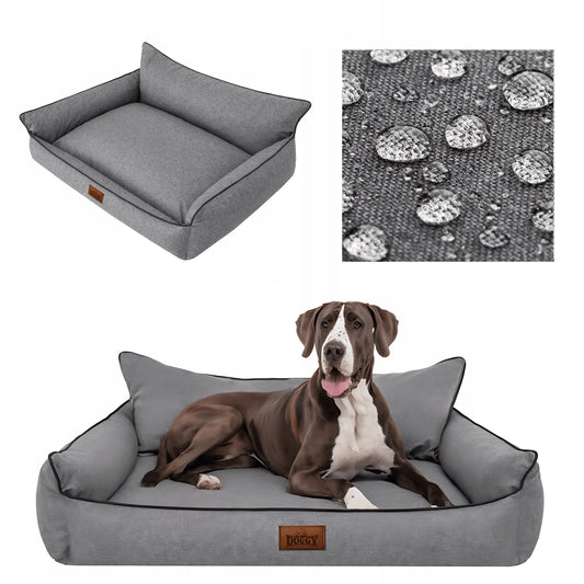 Šuns gultas – vandeniui atsparus aptvaras – šuns sofa – XXXL 132x106 cm