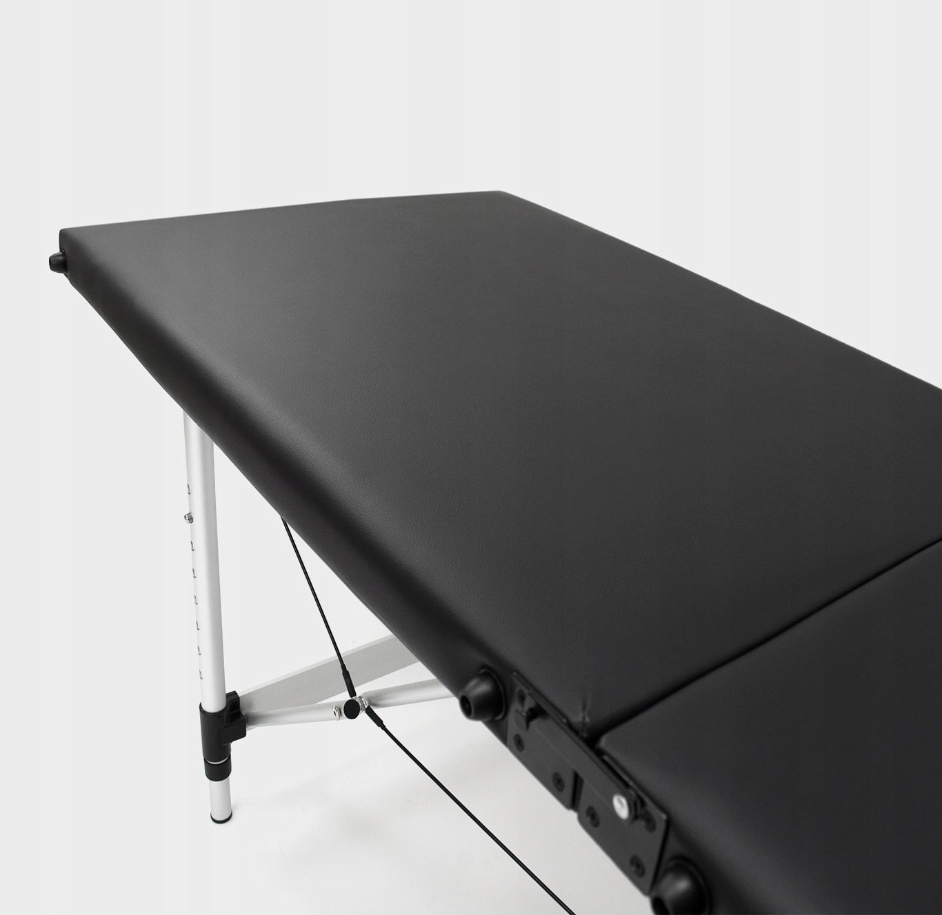 Grožio procedūrų sulankstoma nešiojama mobilioji aliumininė masažo kušetė