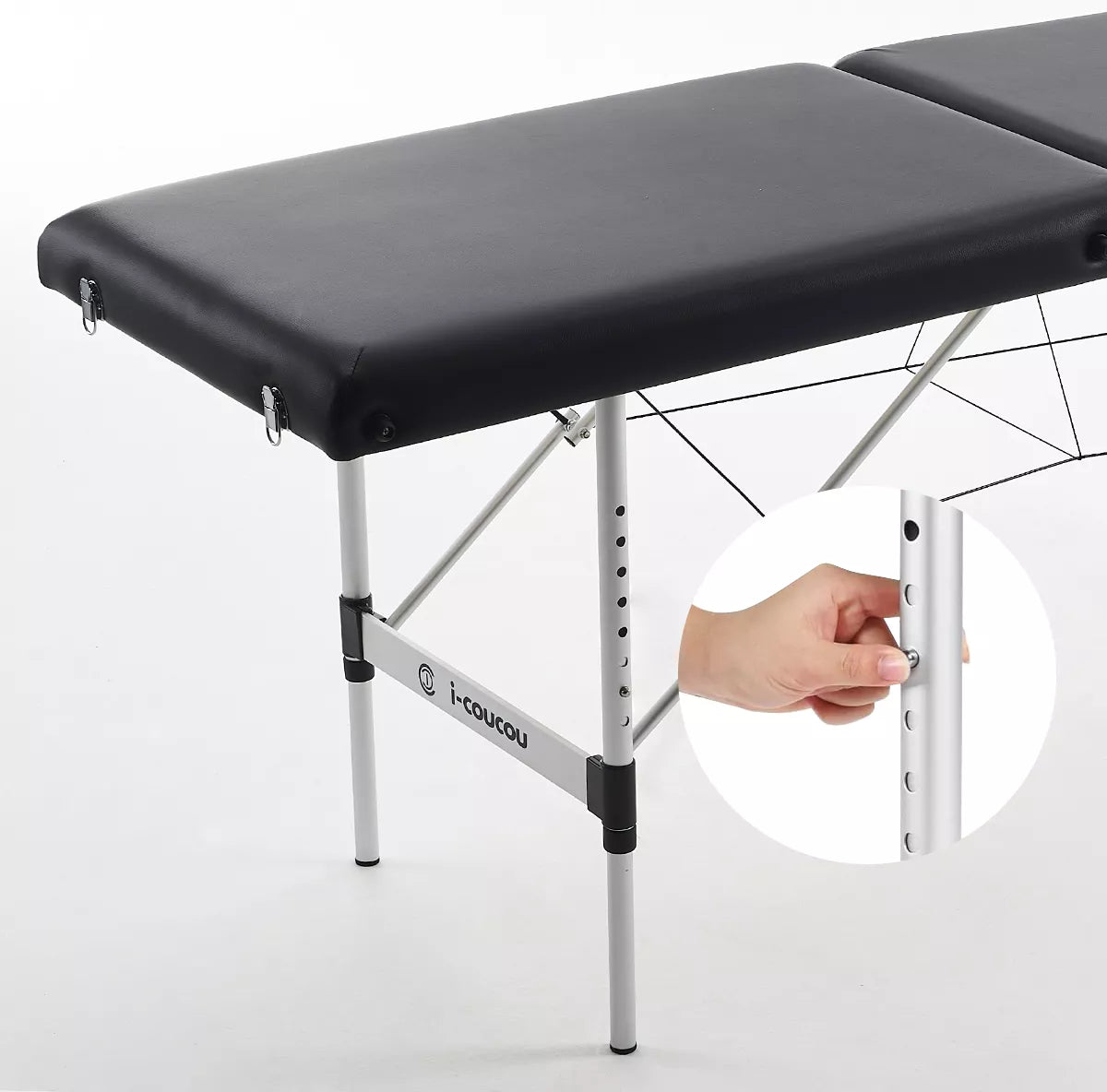 Grožio Lova Blakstienų Priauginimo Stalas Sulankstomas Aliumininis Krėslas 70 cm
