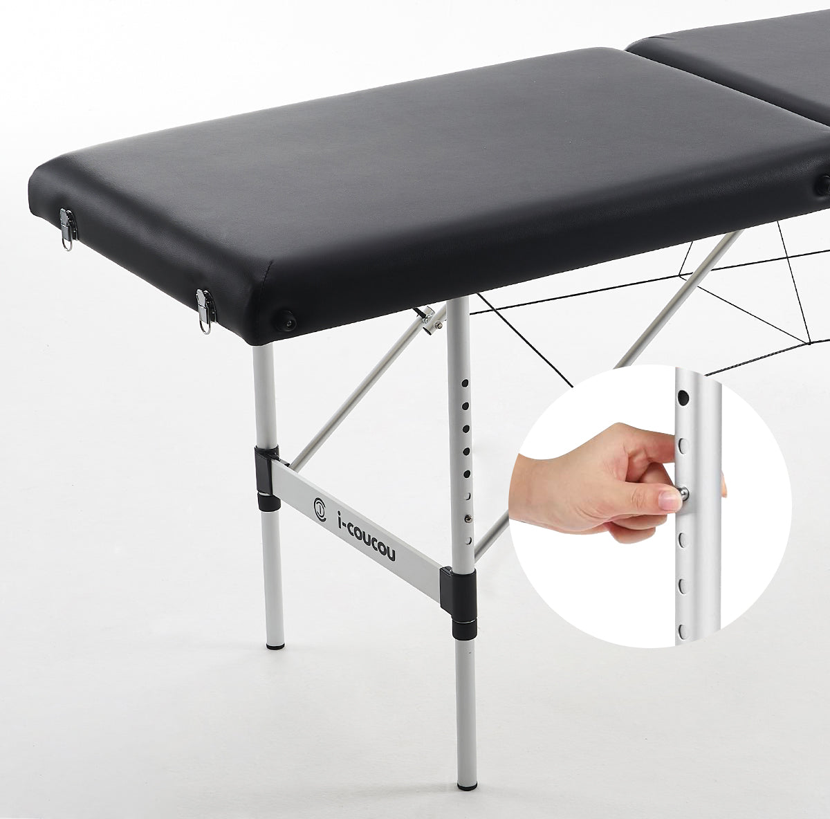 Grožio Lova Blakstienų Priauginimo Stalas Sulankstomas Aliumininis Krėslas 70 cm