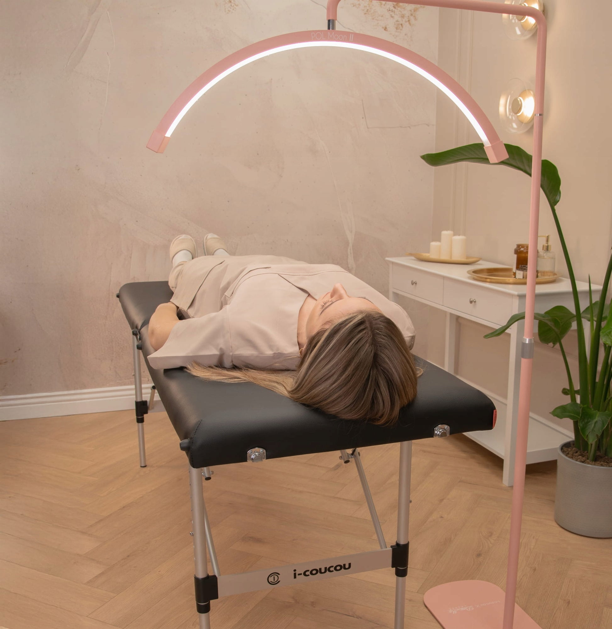 Grožio Lova Blakstienų Priauginimo Stalas Sulankstomas Aliumininis Krėslas 70 cm