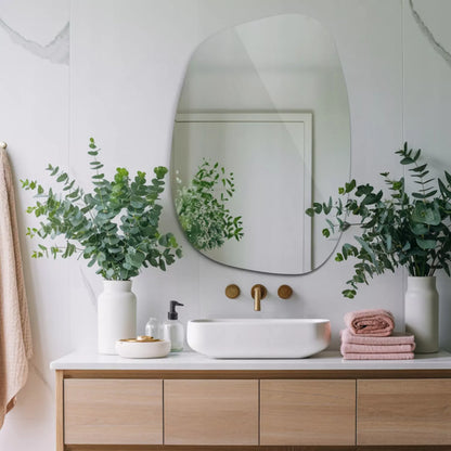 Klasikaus, dekoratyvus "Loft" stiliaus veidrodis prieškambariui, svetainei, miegamajam, boho
