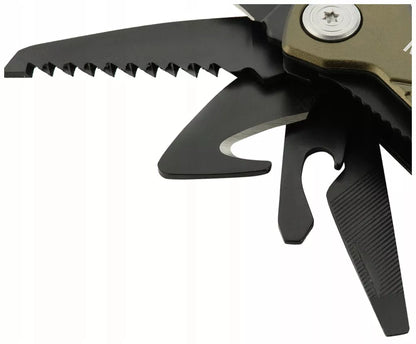 M-Tac 2 Multitool 7 viename Daugiafunkcinis įrankis EDC išgyvenimui stovyklavimui