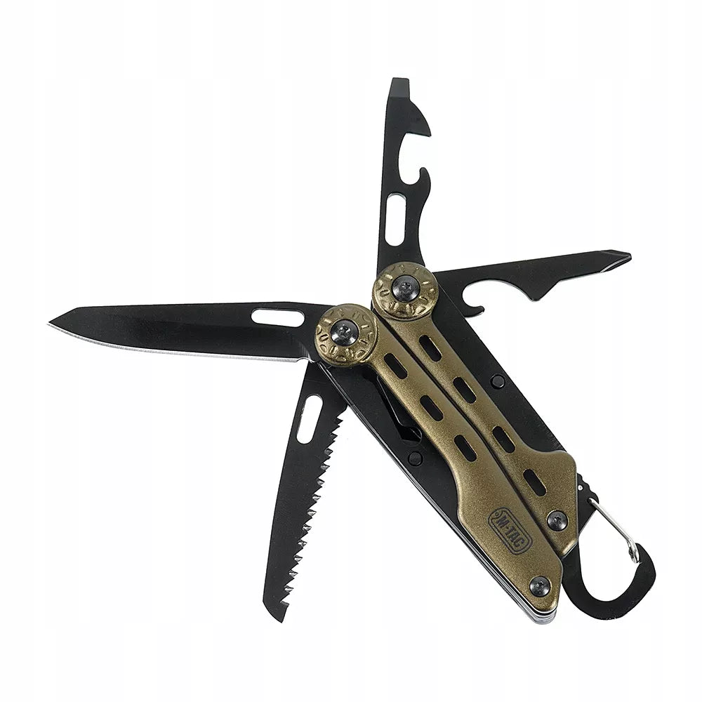 M-Tac 5 Multitool 7 w 1 Daugiafunkcis įrankis EDC Išlikimas Stovyklavimas Dovana