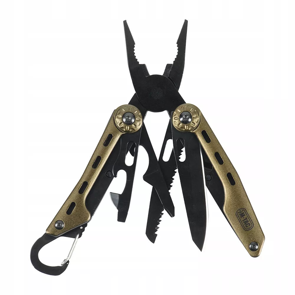 M-Tac 5 Multitool 7 w 1 Daugiafunkcis įrankis EDC Išlikimas Stovyklavimas Dovana