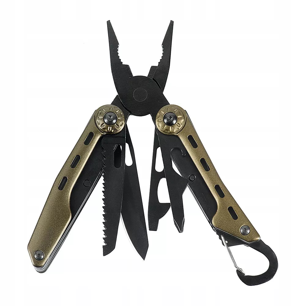 M-Tac 5 Multitool 7 w 1 Daugiafunkcis įrankis EDC Išlikimas Stovyklavimas Dovana