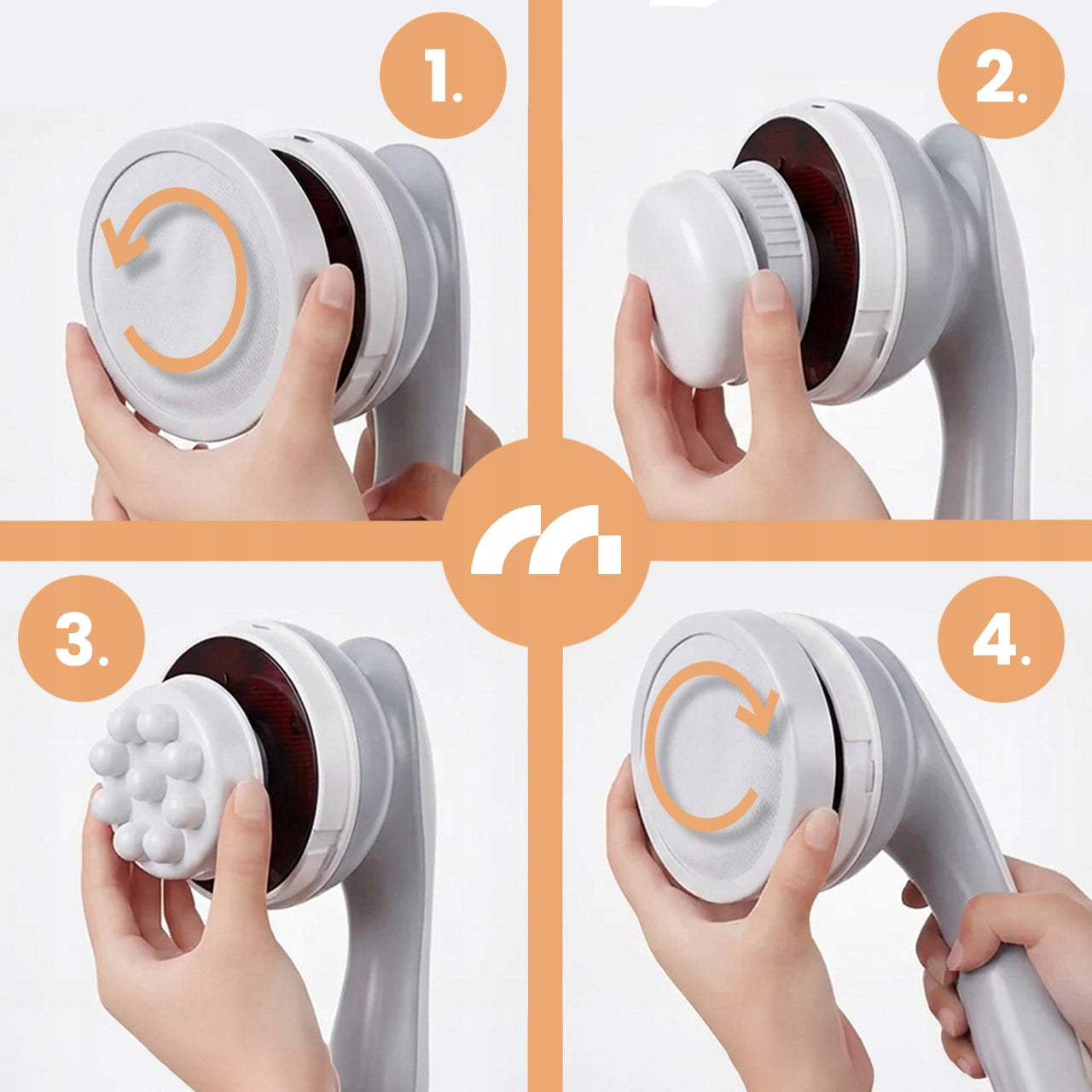 Anticeliulitinis masažuoklis, liekninantis pistoletas kūnui, kojoms, stangrinantis