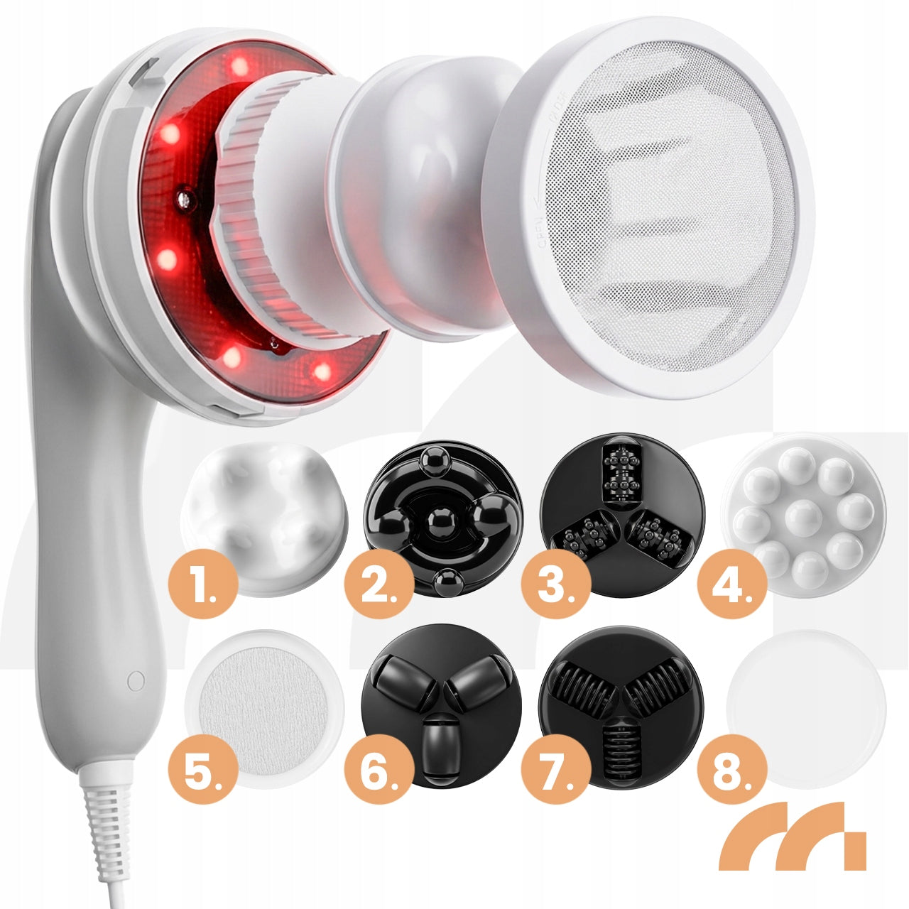 Anticeliulitinis masažuoklis, liekninantis pistoletas kūnui, kojoms, stangrinantis