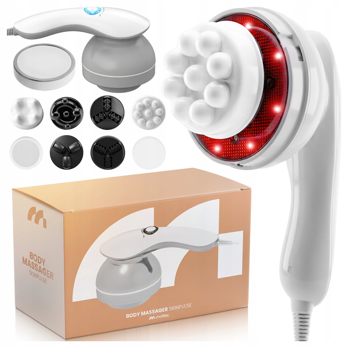 Anticeliulitinis masažuoklis, liekninantis pistoletas kūnui, kojoms, stangrinantis