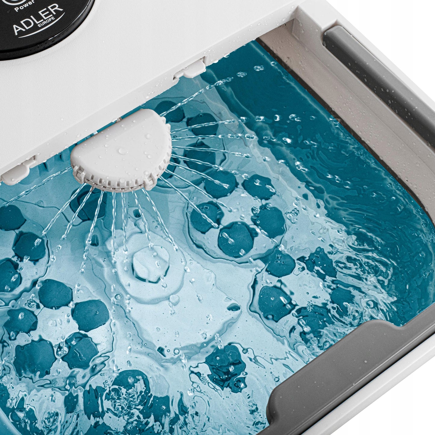 Vandens pėdų masažuoklis, sulankstomas hidromasažuoklis su laikmačiu ir šildymu, dušo galvutė