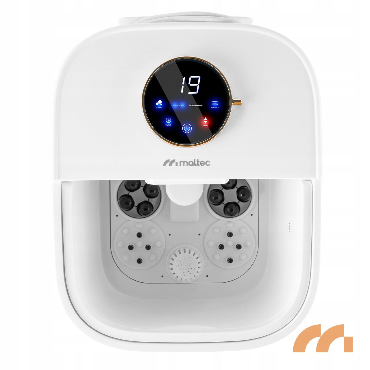 HIDROMASAŽINIS KOJŲ VONELĖ VANDENS ŠILDYMAS, VOLIAI, LAIKMATIS, LED 500W