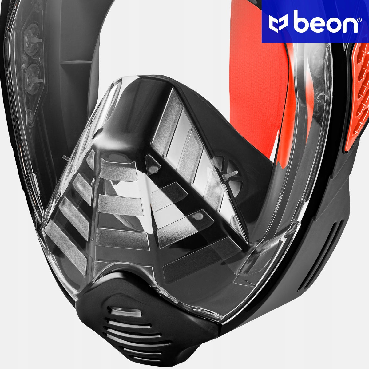 Viso veido nardymo ir snorkeling kaukė suaugusiems, vandeniui, S/M