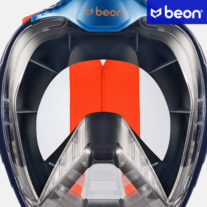 Viso veido nardymo ir snorkelingo kaukė vandeniui, L/XL