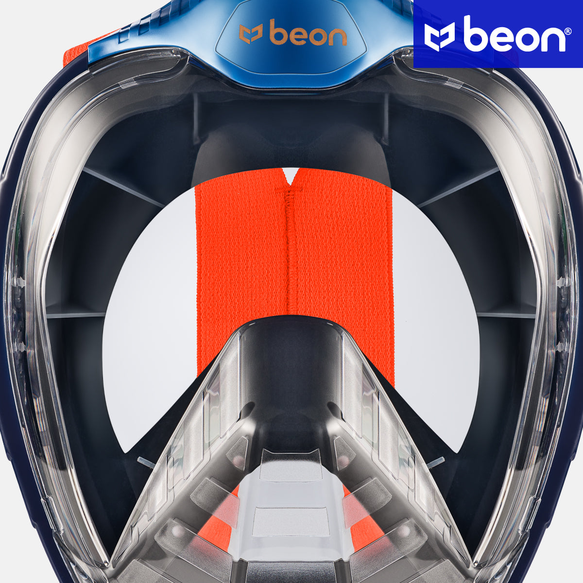 Viso veido nardymo ir snorkelingo kaukė vandeniui, L/XL