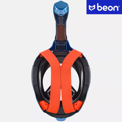 Viso veido nardymo ir snorkelingo kaukė vandeniui, L/XL