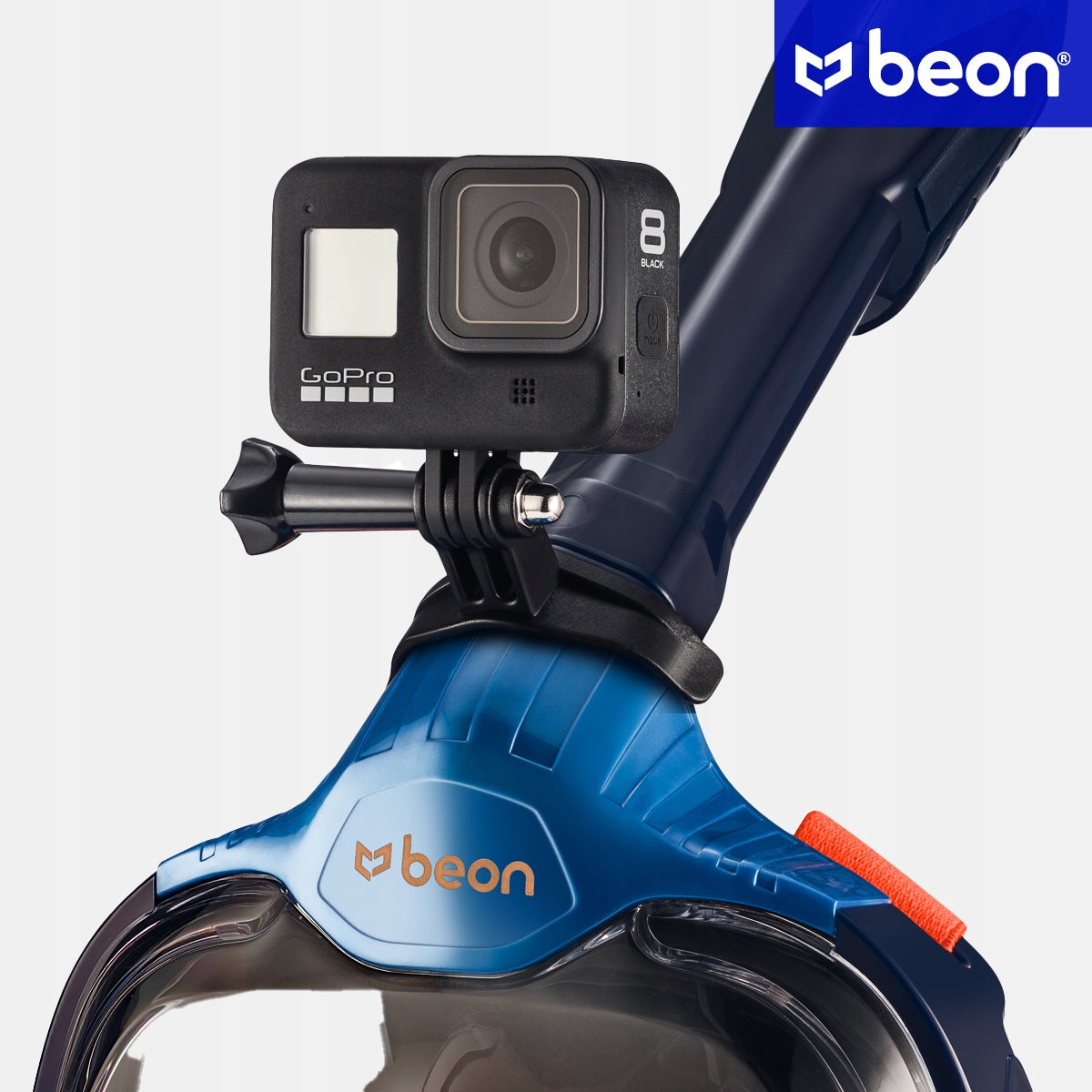 Viso veido nardymo ir snorkelingo kaukė vandeniui, L/XL