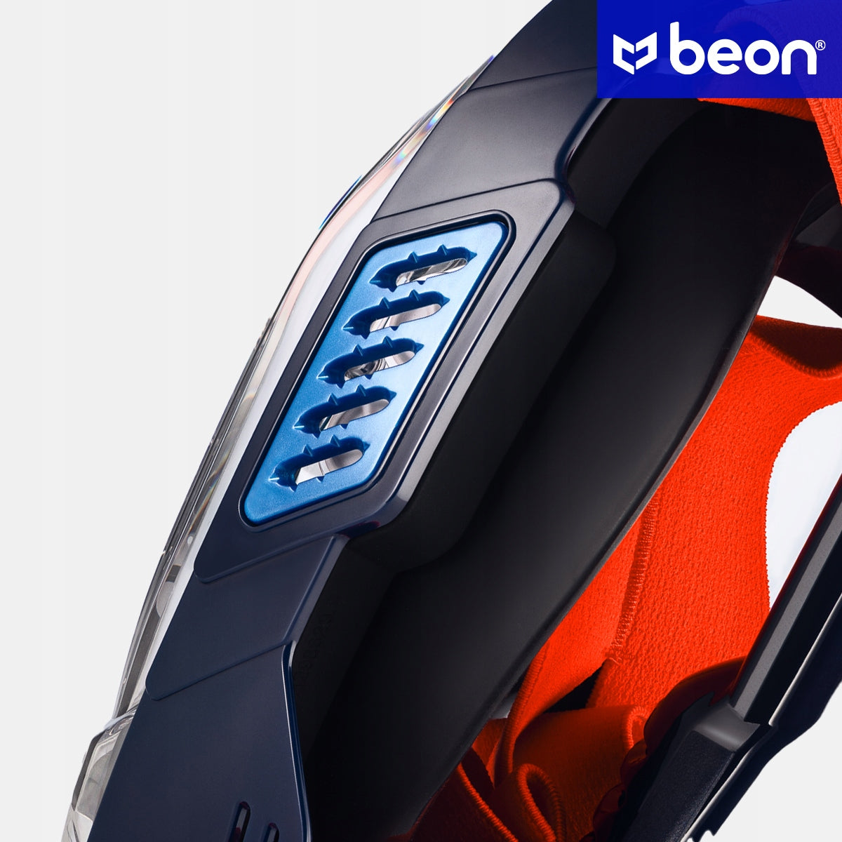 Viso veido nardymo ir snorkelingo kaukė vandeniui, L/XL