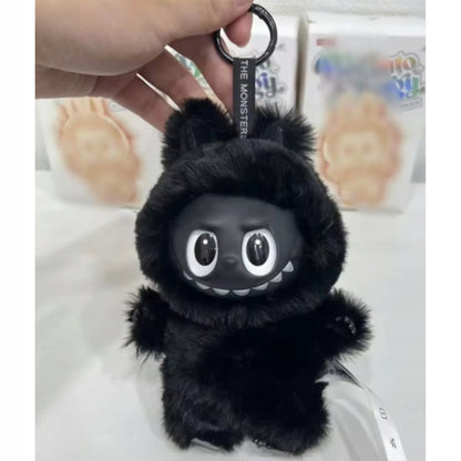 LABUBU Juodas raktų pakabukas-staigmena