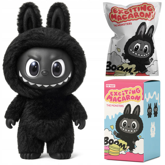 LABUBU Juodas raktų pakabukas-staigmena