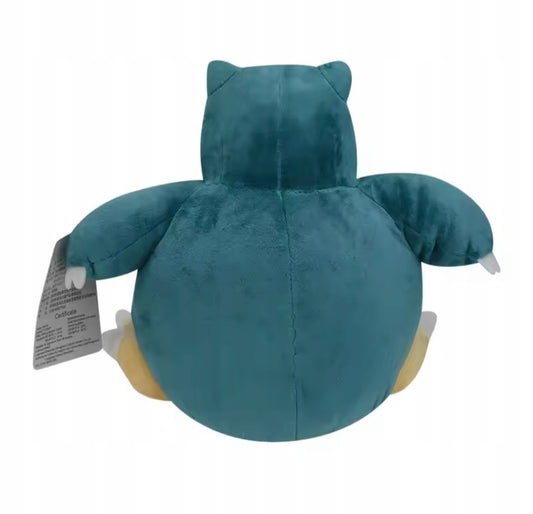 Pliušinis Snorlax žaislas 25 cm, licencijuotas POKEMON, dovana vaikui