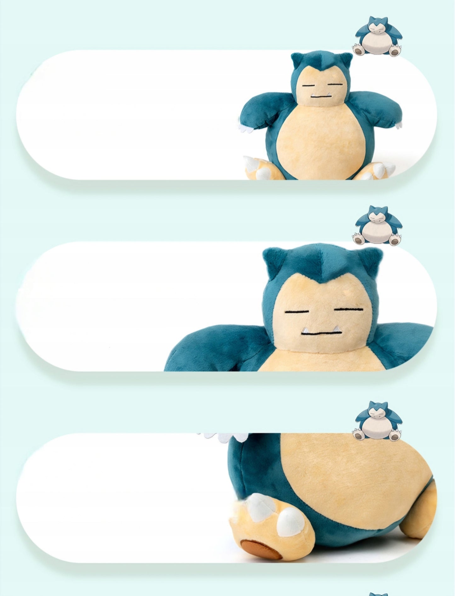 Pliušinis Snorlax žaislas 25 cm, licencijuotas POKEMON, dovana vaikui