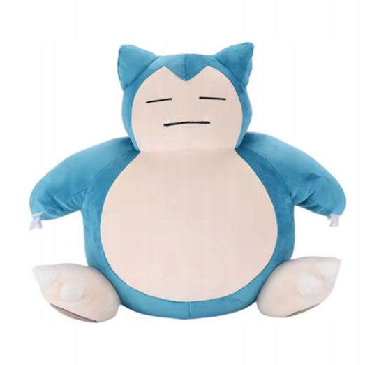 Pliušinis Snorlax žaislas 25 cm, licencijuotas POKEMON, dovana vaikui