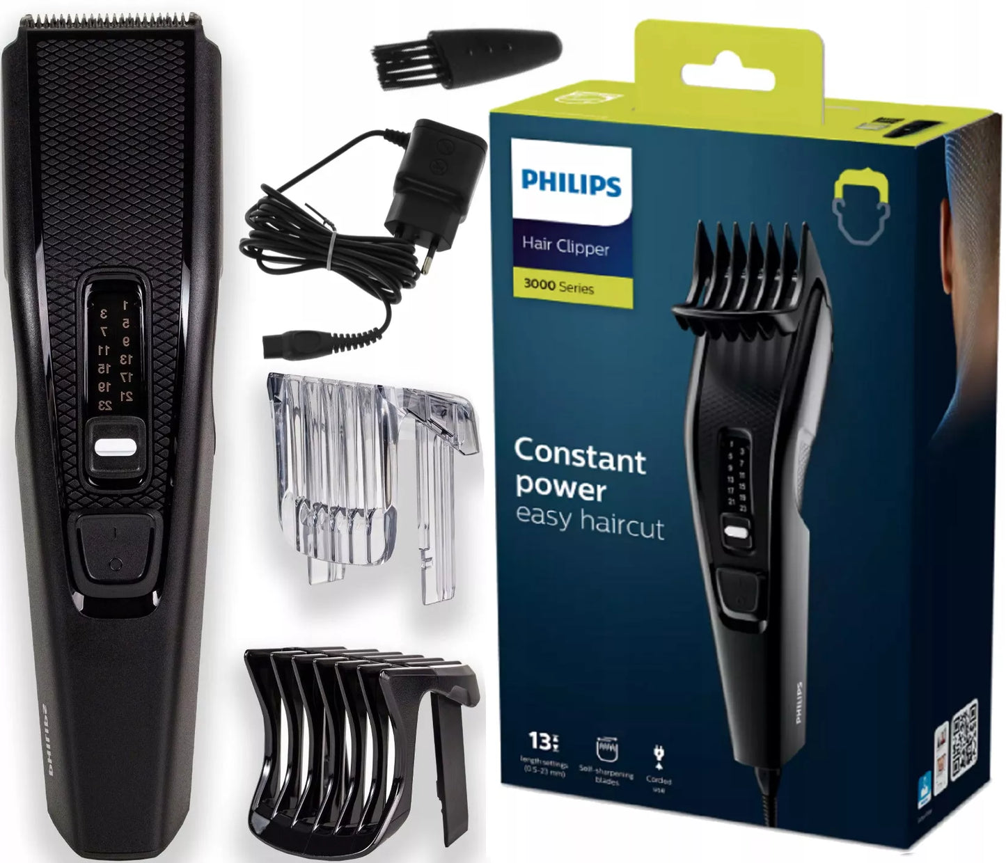 PHILIPS VĖLIMO IR BARZDOS APDAILOS MAŠINĖLĖ, ELEKTRINIS SKUTIMAS