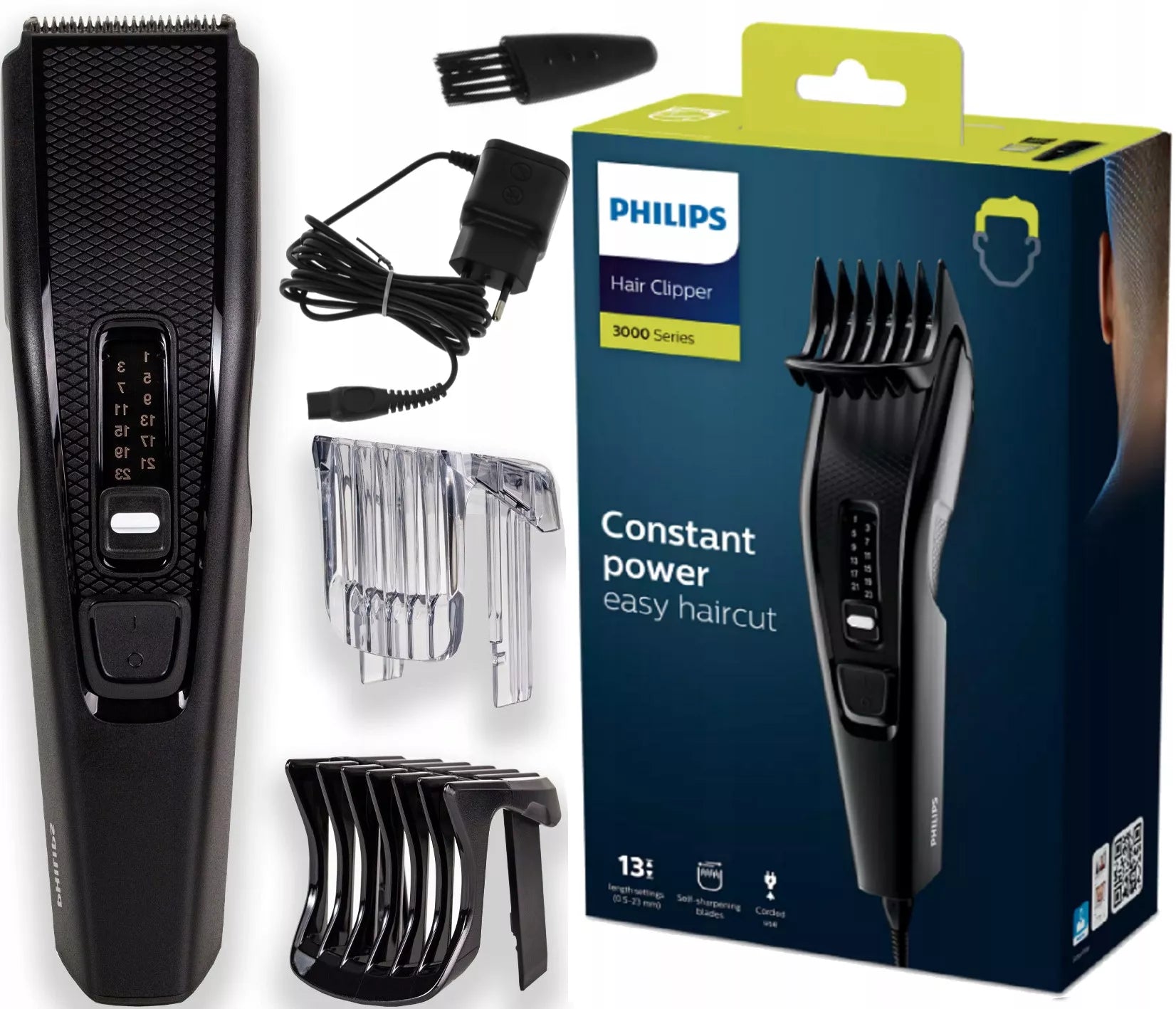 PHILIPS VĖLIMO IR BARZDOS APDAILOS MAŠINĖLĖ, ELEKTRINIS SKUTIMAS