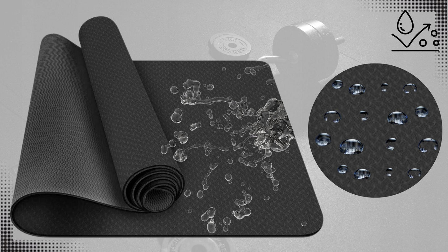 Apsauginė, garsą izoliuojanti kilimėlio po sporto įrangą, storas, didelis, skirtas apsaugoti grindis