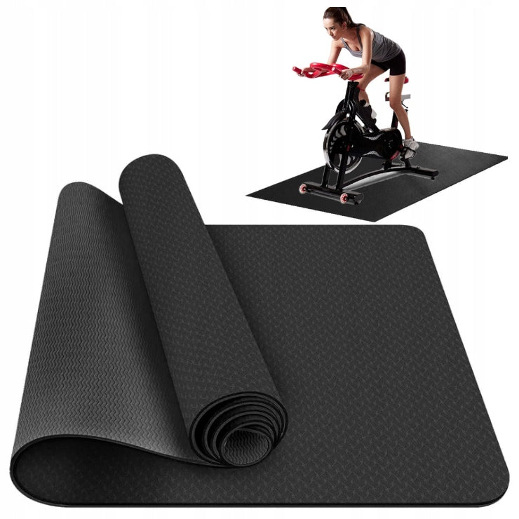 Apsauginė, garsą izoliuojanti kilimėlio po sporto įrangą, storas, didelis, skirtas apsaugoti grindis