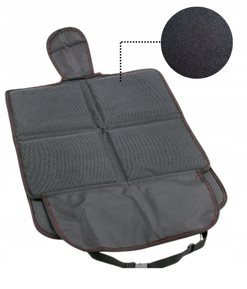 Apsauginis kilimėlis po automobilio kėdute, juodas, 2 vnt.