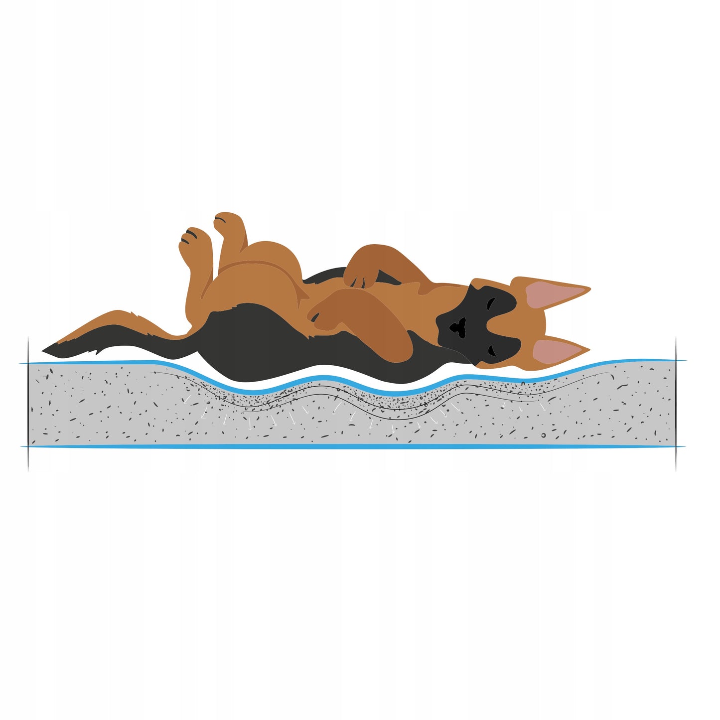 ŠUNS PAGULĖDYS, Šuns lovelė Sofa Dydysis Gultas Aptvaras 130x100 cm