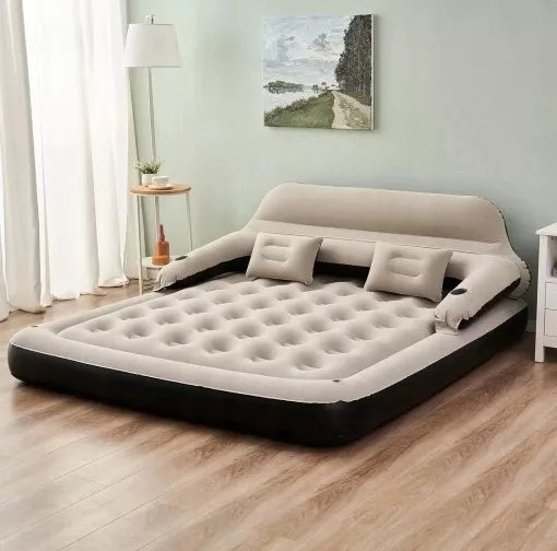 OROVALIŠKAS ČIUŽINYS SU ATRAMA 70 CM AUKŠČIO, DYDIS QUEEN, 2 ASMENŲ