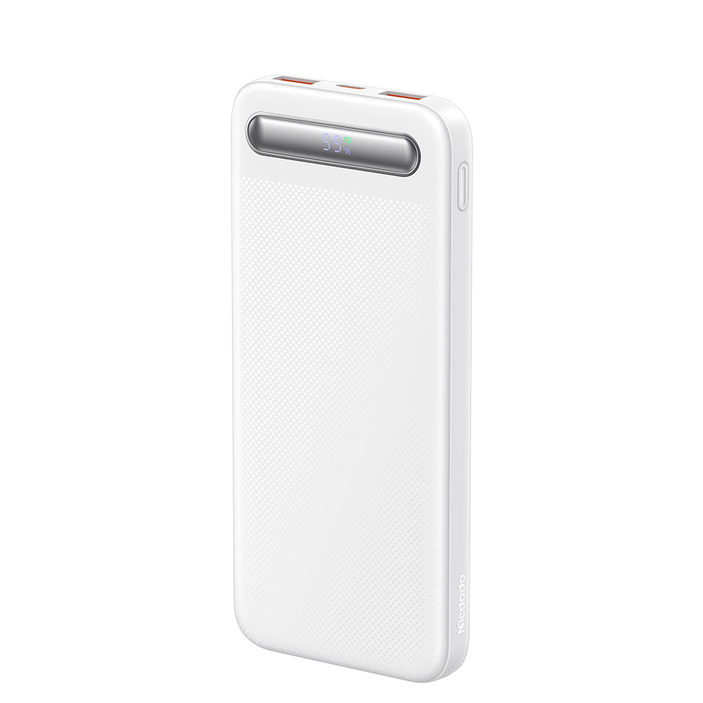 MCDODO POWERBANK 10000MAH SU DVYTURODIKLIU 3X USB USB-C 22,5W + KABELIS USB-C