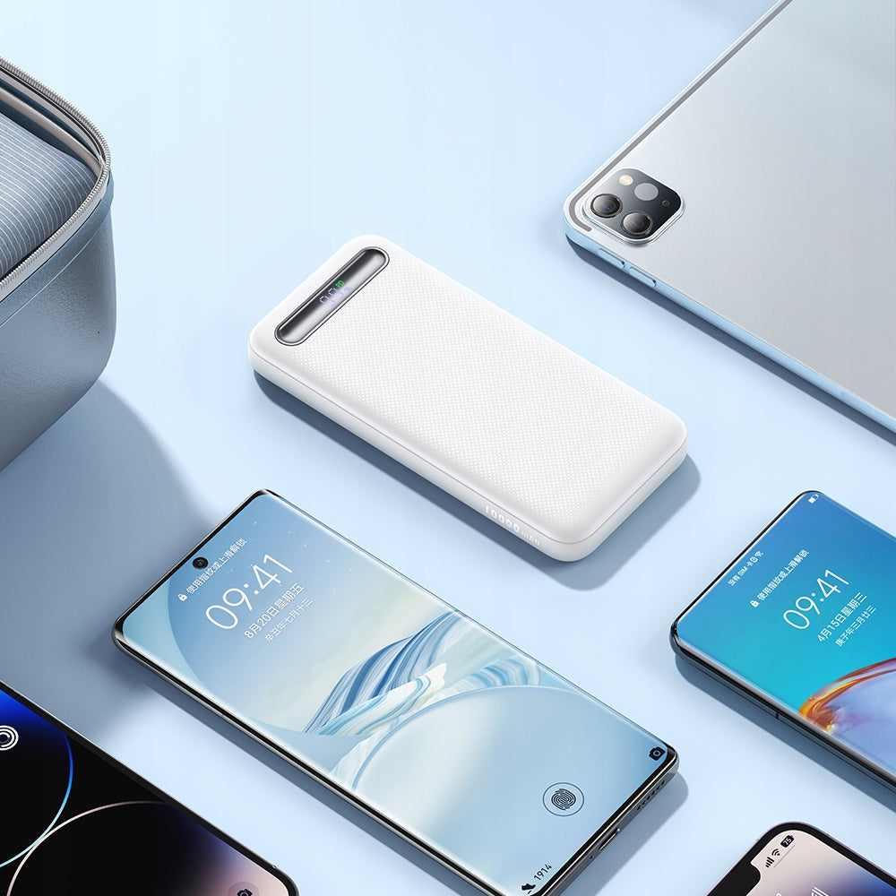 MCDODO POWERBANK 10000MAH SU DVYTURODIKLIU 3X USB USB-C 22,5W + KABELIS USB-C