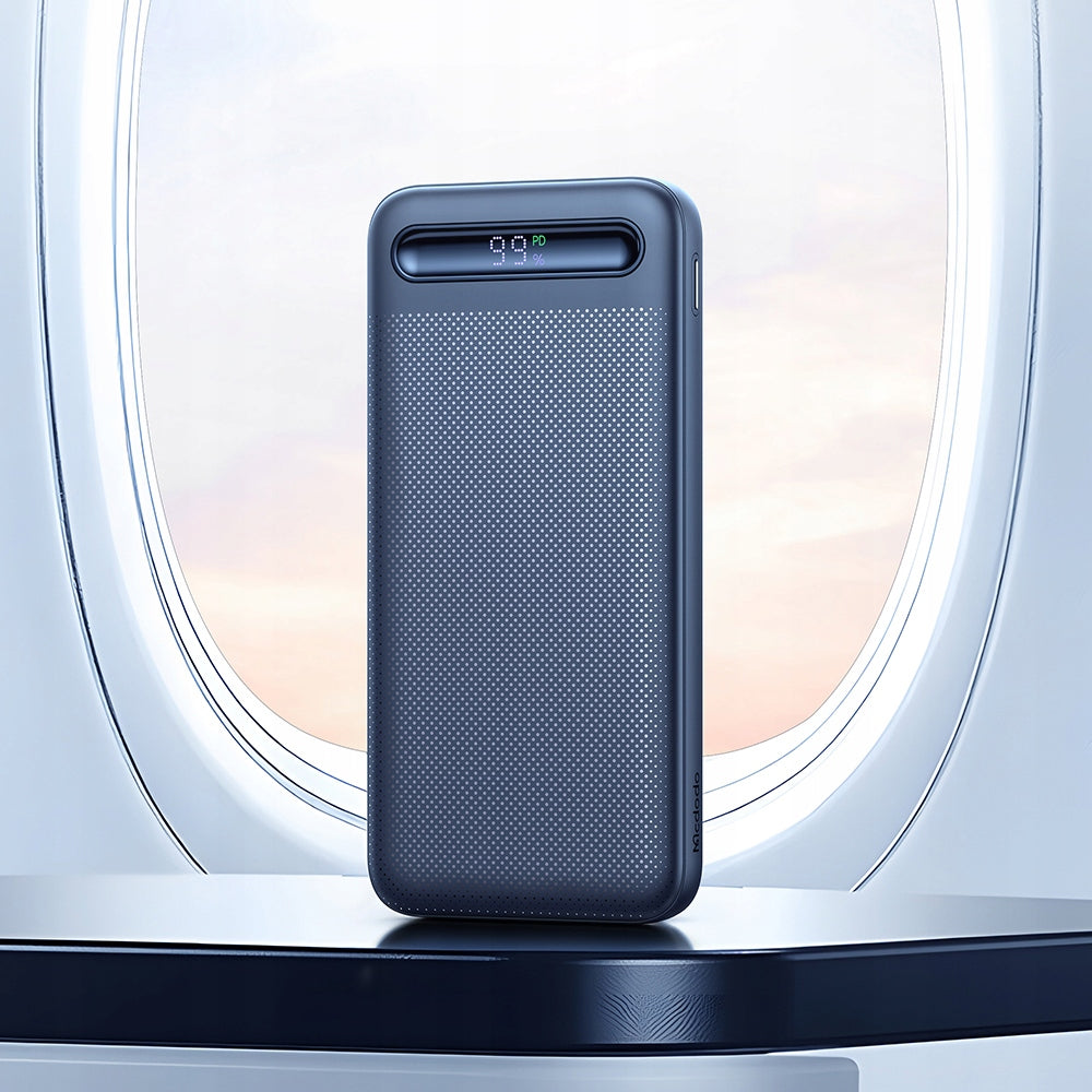 MCDODO POWERBANK 10000MAH SU DVYTURODIKLIU 3X USB USB-C 22,5W + KABELIS USB-C