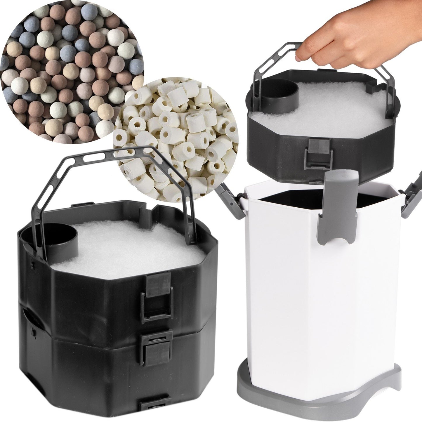 LABAI GALINGAS UVC FILTRAS AKVARIUMUI, TYLESNIS, STERILIZUOJA VANDENĮ IR NAIKINA DUMBBLIUS