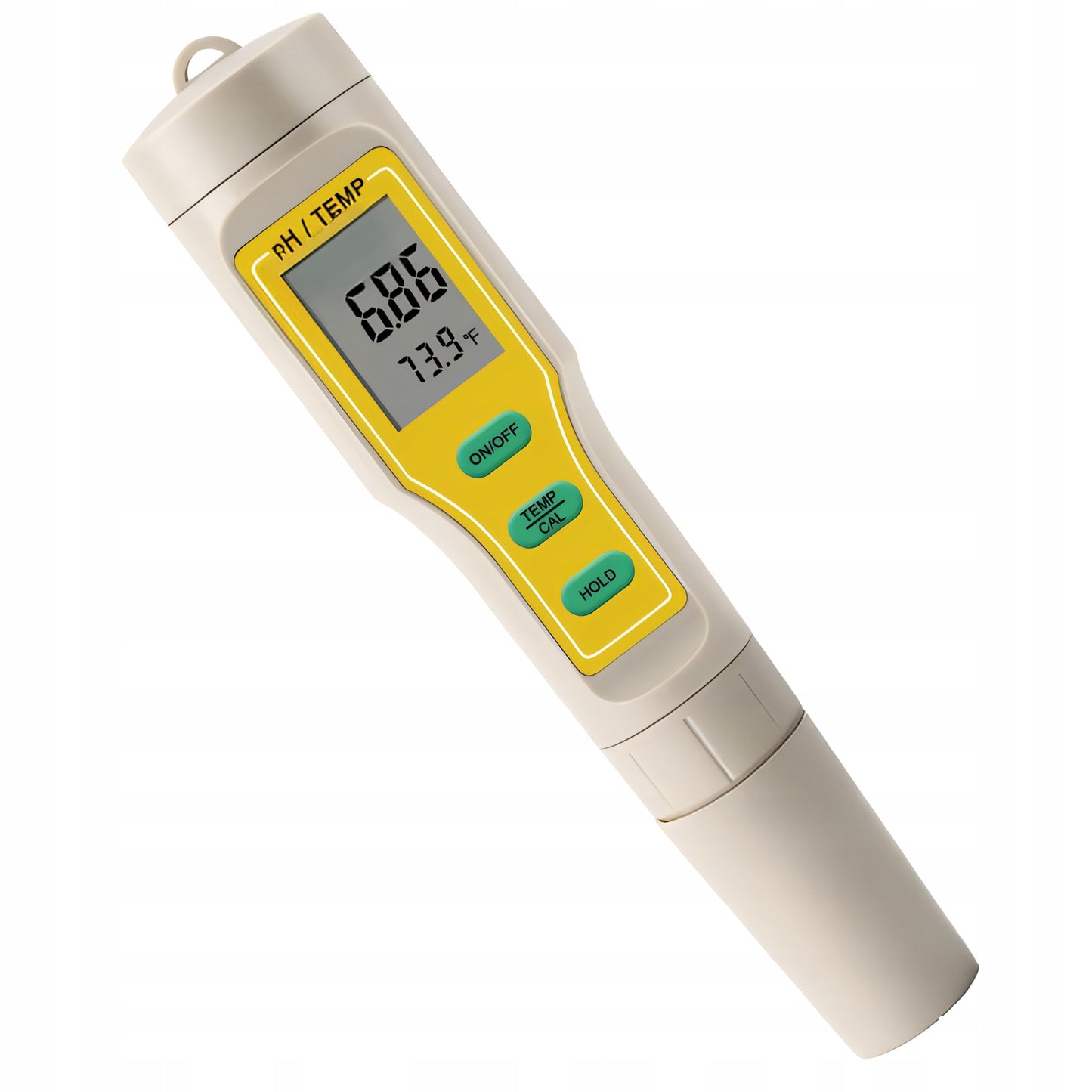 pH METRAS TESTERIS VANDENS RŪGŠTINGUMO MATUOKLIS ATC TERMOMETRAS + 3 BUFERIAI