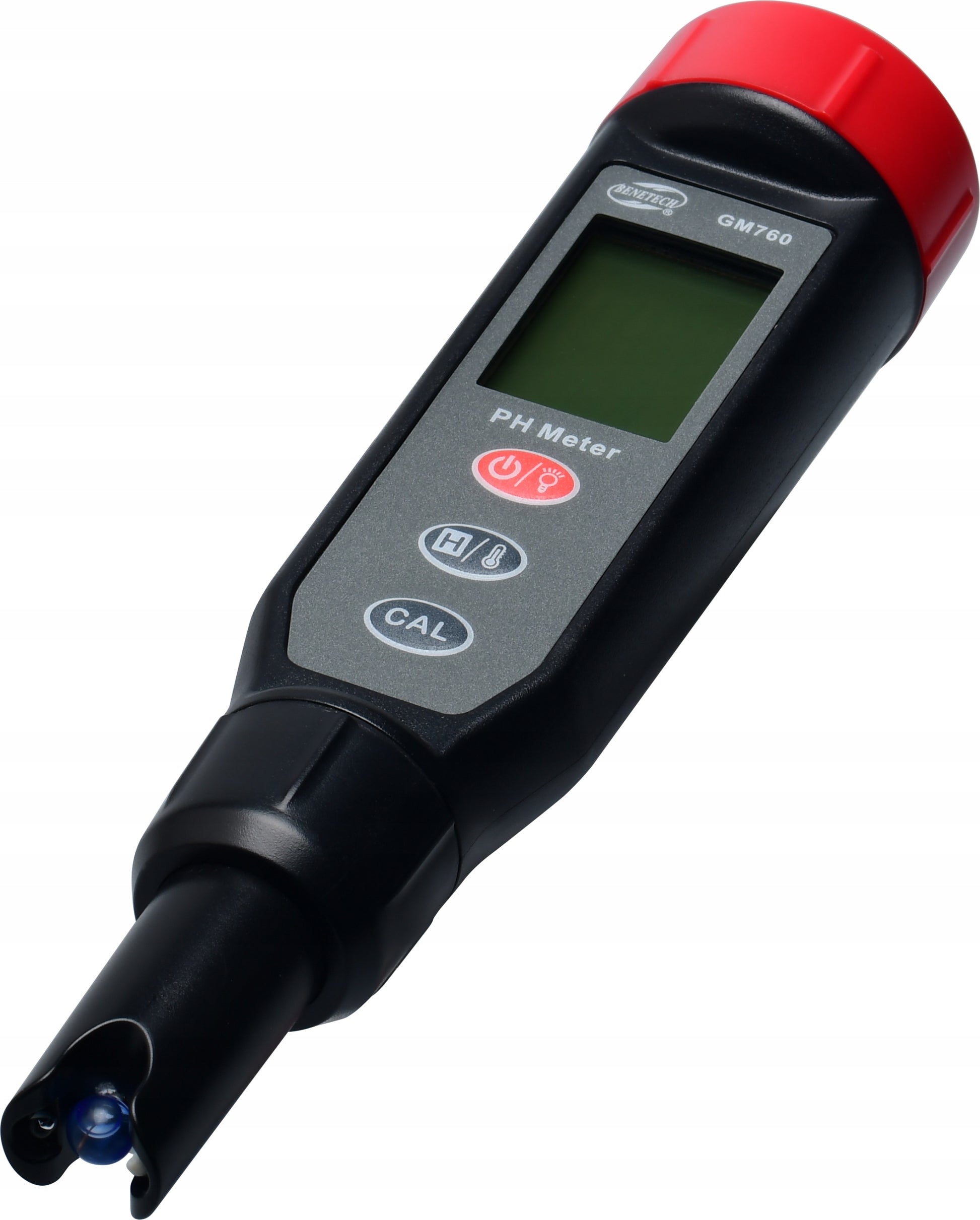 pH matuoklis vandens baseinui su termometru 2in1, automatinis kalibravimas, ATC