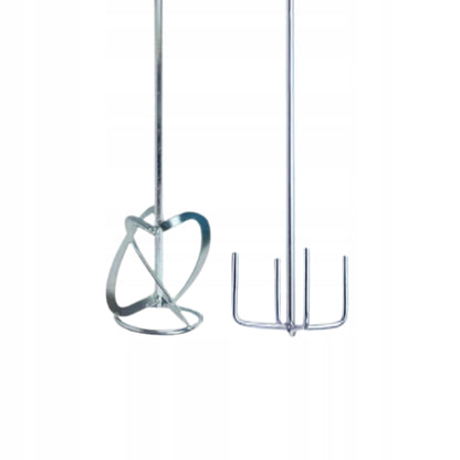 Elektrinis maišytuvas klijams, betonui, skiediniams, dažams, 2x maišytuvai