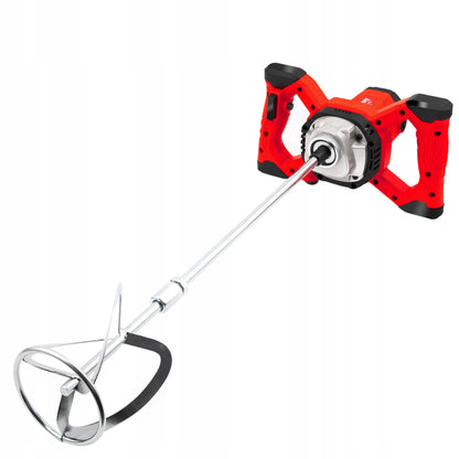 Elektrinis maišytuvas klijams, betonui, skiediniams, dažams, 2x maišytuvai